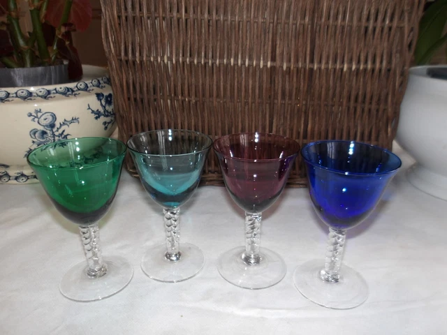 Lot de 6 verres à vin bordeaux soufflés à la main – 532 ml – Excellent emballage cadeau – Verres à vin rouge sans plomb en verre transparent de qualité supérieure