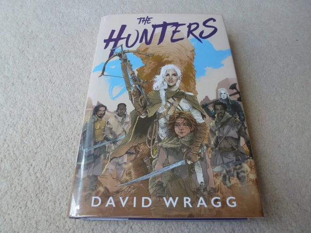 THE HUNTERS - David Wragg - NEW Signed Numbered Mauve Edges UK HB ...