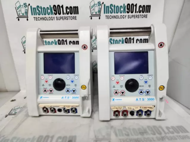 Zimmer ATS 3000 Automatic Tourniquet System - Lot of 2 (As-Is)