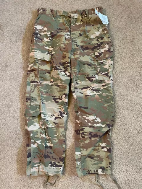 US Army Flame Resistant Multicam OCP Combat Pants Trousers Large Regular