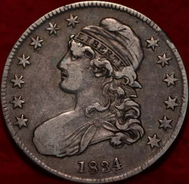 1834 Philadelphia Mint Capped Bust Half Dollar