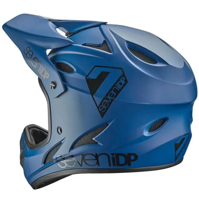 7Idp M1 Vollgesicht Mountainbike/Bmx/Enduro/Ebike Helm Blau Jugend Medium++Verkauf 6