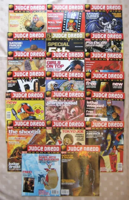 Judge Dredd Megazine, Vol: 3 1995 – 20 issues