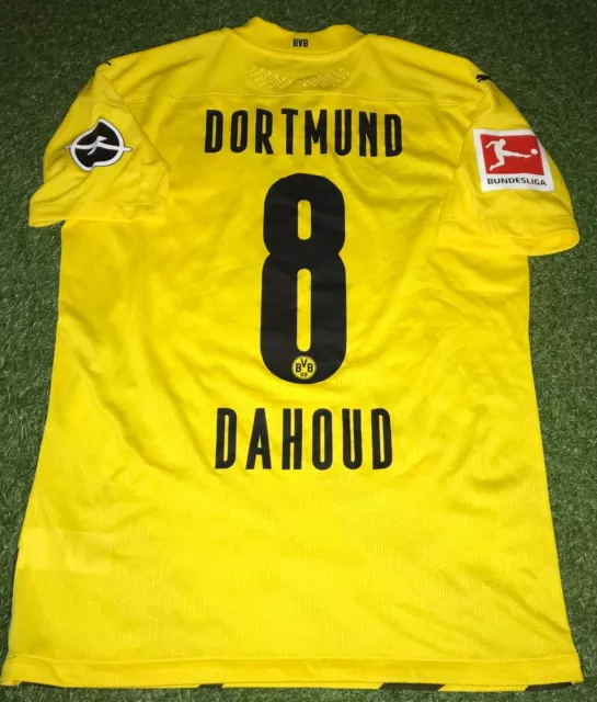 BVB Matchworn Trikot Mo Dahoud Spielertrikot Dortmund Bundesliga 2020/21