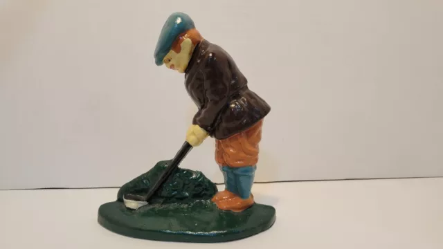 1990 Upper Deck, LTD Cast Iron Scottish Golfer Door Stop
