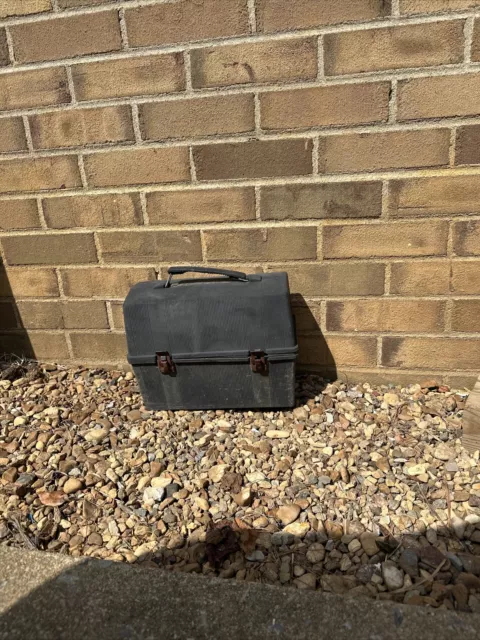 BLACK DOME ALADDIN LUNCH BOX PAIL COAL MINERS VINTAGE Plastic