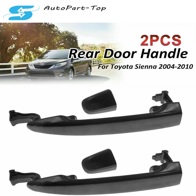 2x For Toyota Sienna 2004-10 Rear Left Right Sliding Door Door Handle 6921308020