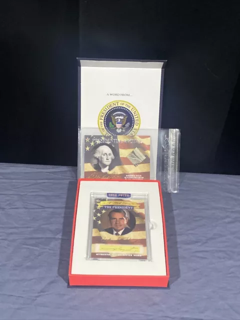 President of the United States Trading Card Box 1st President George Washington