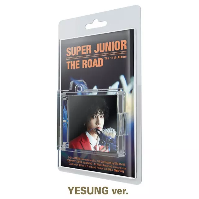 SUPER JUNIOR [THE ROAD] 11th Album SMINI Ver YESUNG/NFC CD+Case+Foto Karte+Karte