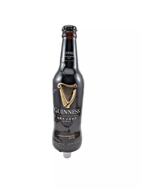 Guinness Beer bottle tap handle. Kegerator Faucet. Wedding, Bar Draft Marker 3/8