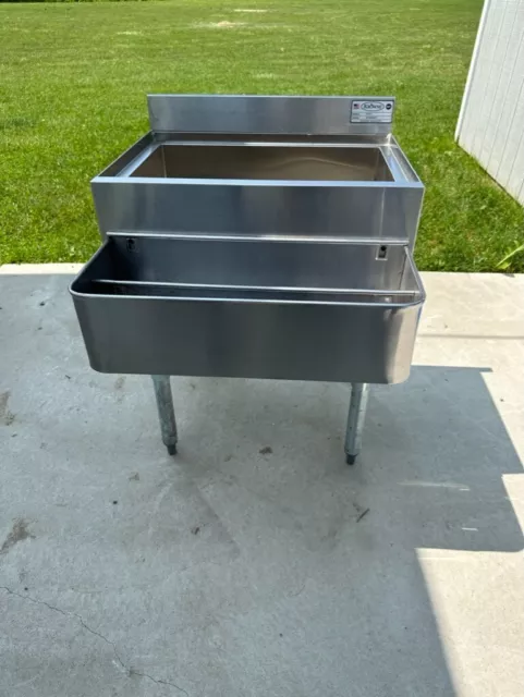 Krowne Metal Cocktail Station/Underbar Ice Bin 18-24-7 1800 series 24" wide