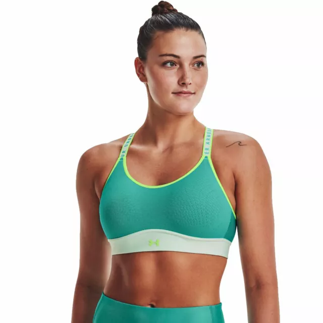 Under Armour Infinito Mid Reggiseno Damen-Bh Sport senza Ferretto Imbottito