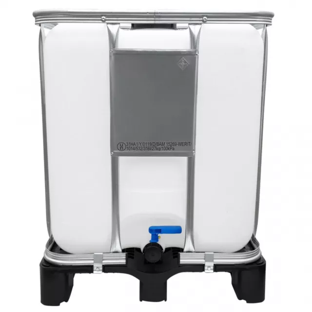 300l IBC Container »UN-Zulassung« auf PE-Palette NEU 2