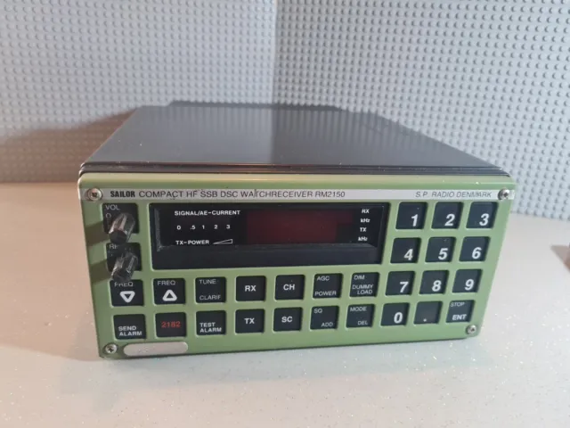 SAILOR Compact HF SSB DSC WATCH RECEIVER RM2150 S.P. RADIO DENMARK