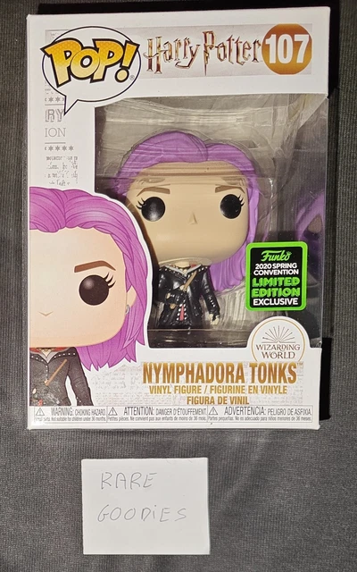 Funko Pop! Harry Potter Nymphadora Tonks 107 LE 2020 Spring Con Excl w Protector