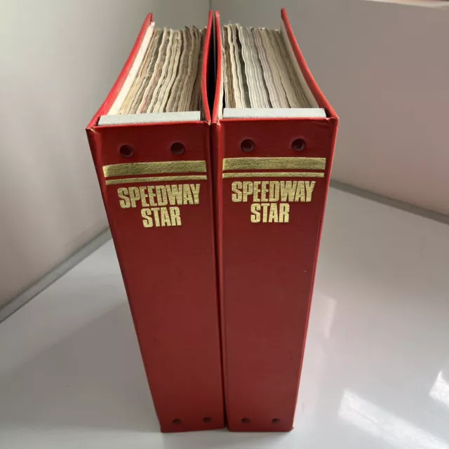 Speedway Star 1992 Full Year Of Magazines With Official Branded Folders