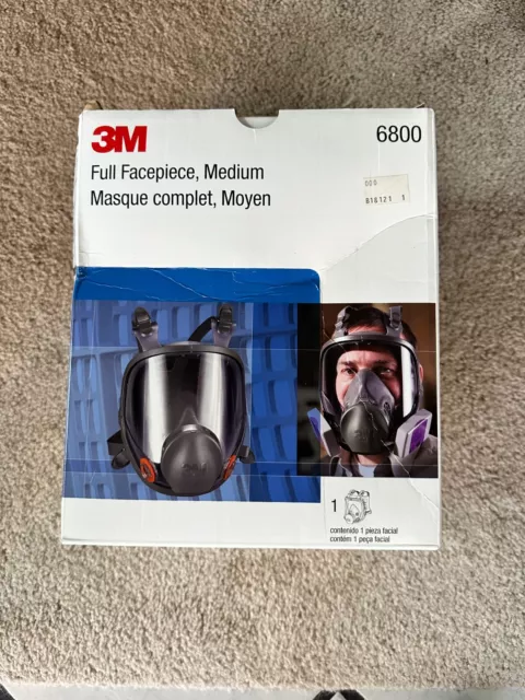 3M 6700 Full Facepiece Reusable Respirator Respiratory Protection, Size: Medium