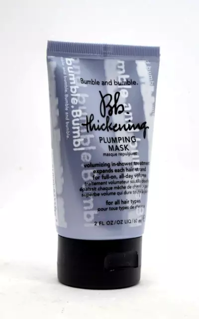 Bumble and Bumble Thickening Mask Volumizing in shower treatment 2 OZ New