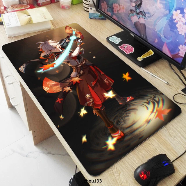GENSHIN IMPACT KAEDEHARA kazuha Game Keyboard Mouse Pad Game Play Mat