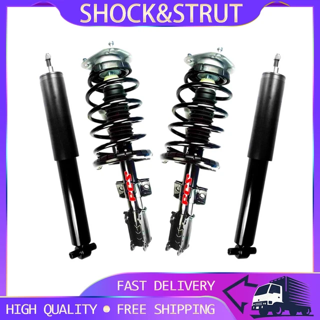 FCS 2 Front Complete Strut & 2 Rear Shock Absorber Set Fits Volvo S60 S80 V70