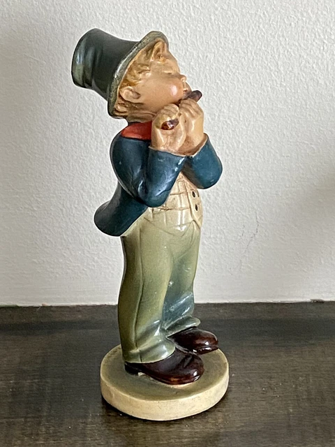 Hummel boy store playing flute