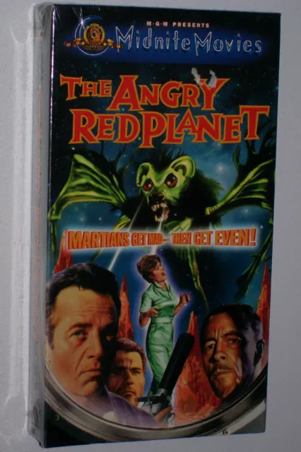 THE ANGRY RED Planet (VHS, 2000 MGM Midnite Movies) Brand New) $11.00 ...