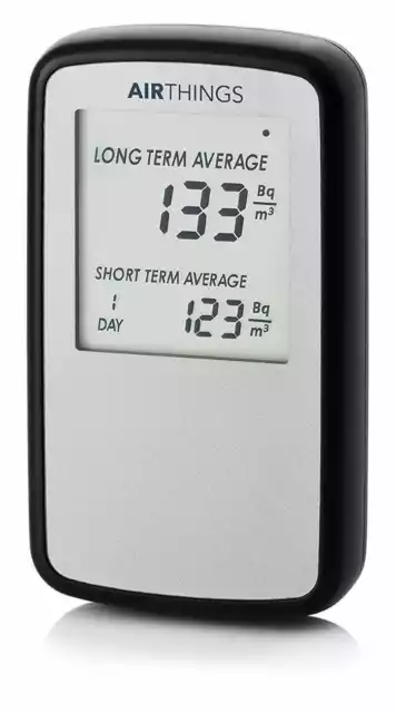 Airthings Corentium Home Radon Meter Concentration de radon Qualité de l'air