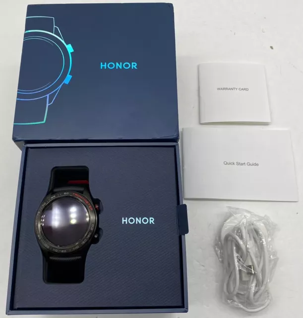 HONOR WATCH MAGIC TLS B19 Smart Watch Lava Black VGC Boxed