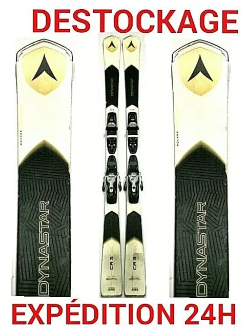 ski adulte occasion DYNASTAR "CR 72" taille:172cm+ fixations IDEAL PETIT BUDGET