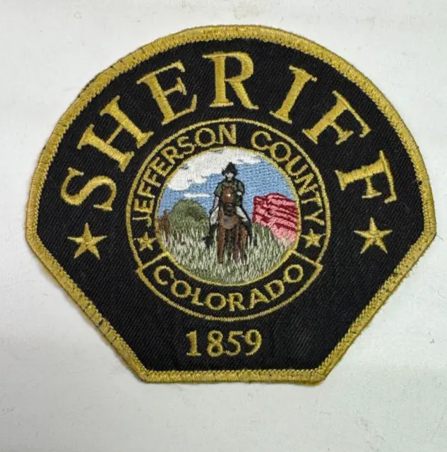 Jefferson County Sheriff Colorado CO Patch Q1