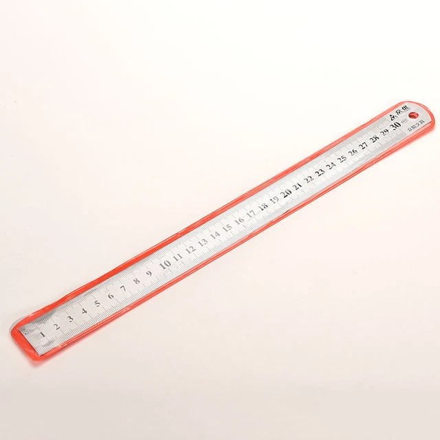 30CM STAINLESS METAL Ruler Metric Rule Precision Double Sided Measuring ...