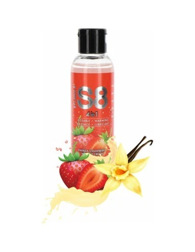 S8 4-In-1 Dessert Lube  125Ml - Fresa