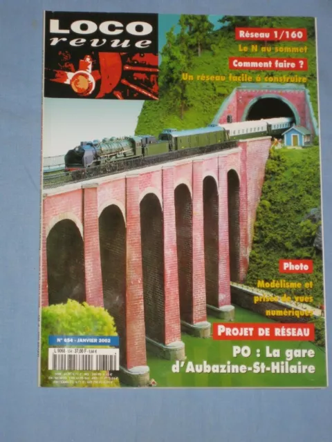 LOCO REVUE Rivista mensile - n° 654 - janvier 2002 (S3)