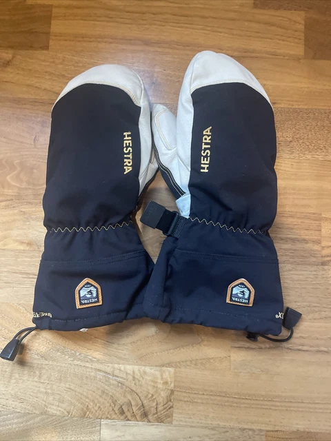 Hestra Army Leder Heli Ski Handschuhe - schwarz (Erwachsene)