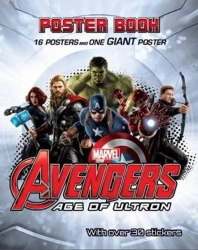 Marvel Avengers Age of Ultron Poster Book by Parragon Books Ltd Book The Cheap