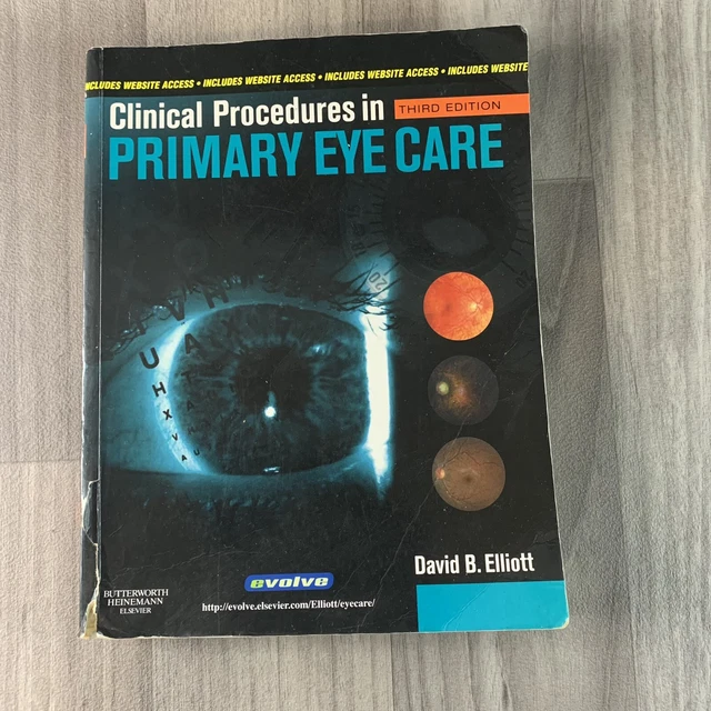 CLINICAL PROCEDURES IN Primary Eye Care Book £6.90 PicClick UK