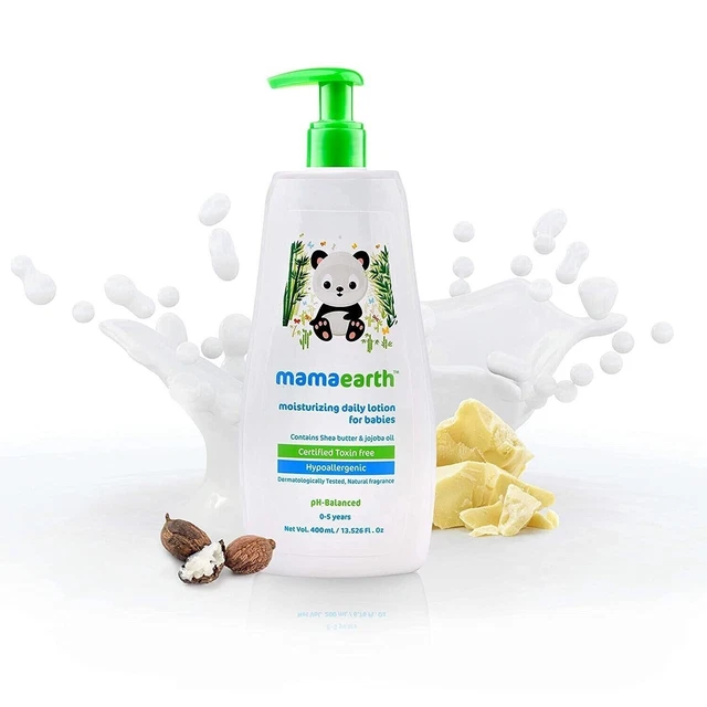 Baby Lotion Mamaearth Daily Moisturizing Natural Baby Lotion (400 ml)