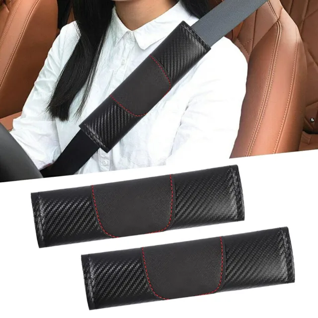 Copertura cintura di sicurezza per auto Pu Cintura di sicurezza in pelle  Tracolla Protezione traspirante Cintura di sicurezza Imbottitura pad  Accessori interni auto