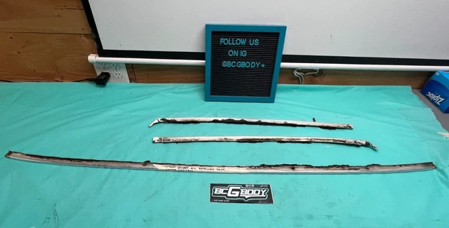 1981 - 1988 Gbody Regal Cutlass Monte T Top Retainer Trim Molding Set OEM GM 1981 - 1988 Gbody Regal Cutlass Monte T Top Retainer Trim Molding Set OEM GM