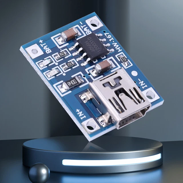 TP4056 LITHIUM BATTERY Charger Module 1A Battery Charging Module DC4.5 ...
