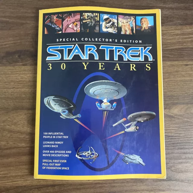 Vintage 1996 Star Trek 30 Year Special Collector's Edition Magazine