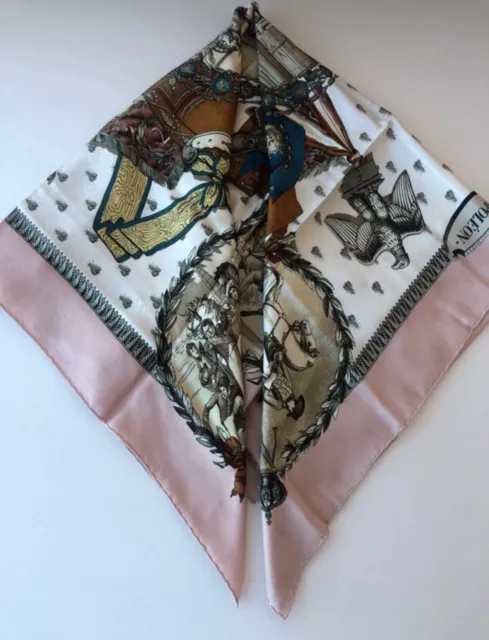 Hermes Paris Foulard Woman’s Scarf Napoleon Ledoux Anni 60