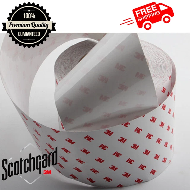 3M SCOTCHGARD HOOD Bumper Clear Paint Protection Bra Film Shield Vinyl