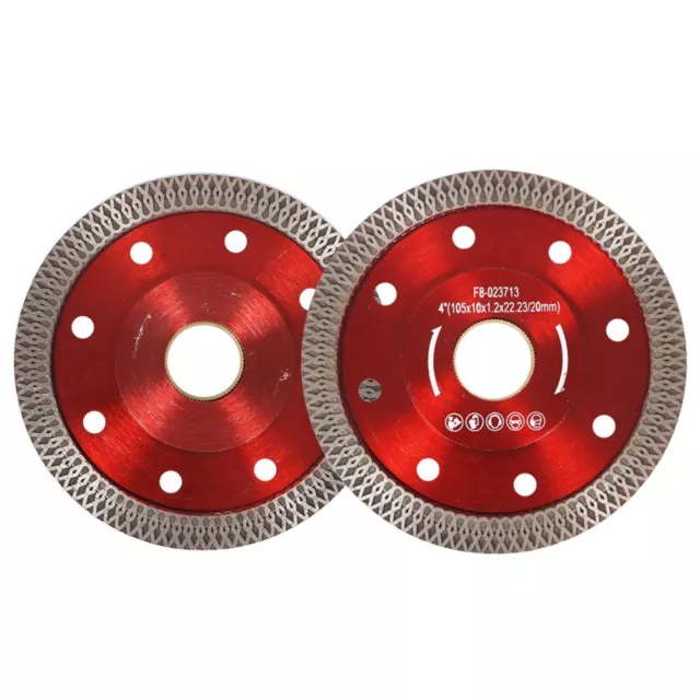 4" Super Thin Dry Wet Diamond Porcelain Saw Blades Ceramic Cutting Disc Wheels 3