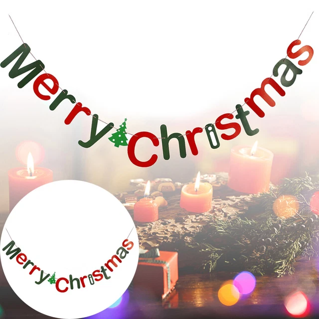 3 Meters Frohe Weihnachten Ammer Flagge Weihnachtsbaum-Banner Latte-Kunst