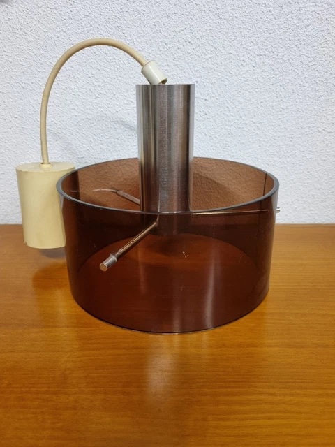LUSTRE PLASTIQUE ET verre vintage des années 70 EUR 44,00 - PicClick FR