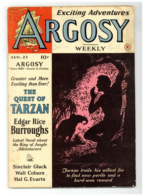 Argosy Part 4: Argosy Weekly Aug 23 1941 VG