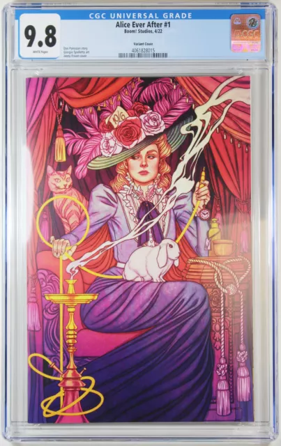 Alice Ever After #1 (Jenny Frison 1:25 Virgin Variant) Comic ~ Cgc 9.8 Nm/M