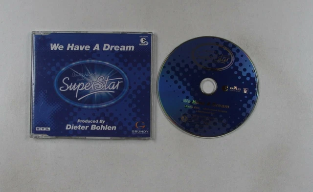 Dsds 2002 We Have A Dream Original DEUTSCHLAND SUCHT DEN Superstar We Have A Dream GER CDSingle 2002 EUR 1