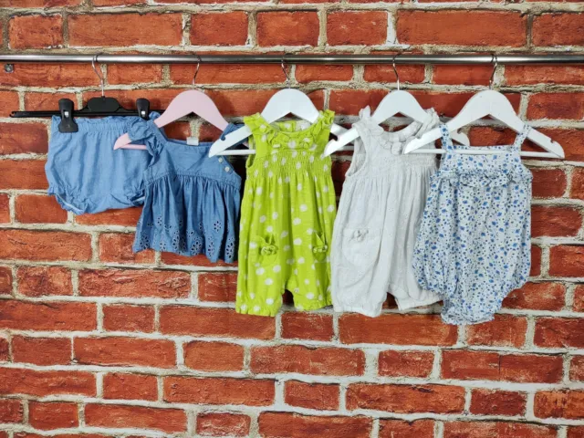 Baby Girls Bundle Age 0-3 Months Gap Next Etc Shorts Dress Romper Summer 62Cm